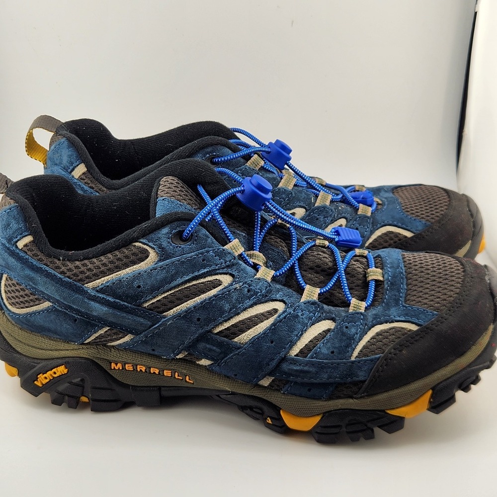 Men's Blue Hiking Trail Shoes - Merrell Style - Picture 4 of 7